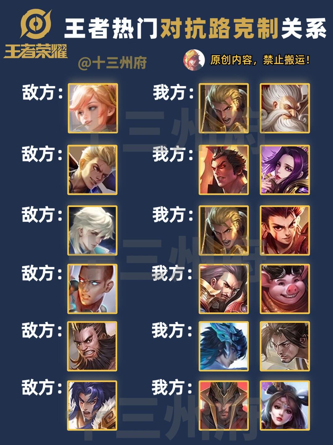 英雄对位技巧，避坑选对克制关系