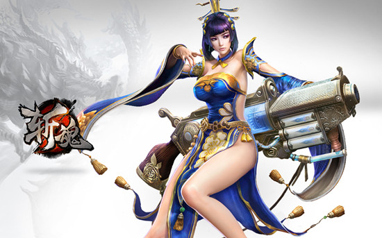 斩魂女乐壁纸评测：东方美学与战斗张力的视觉盛宴