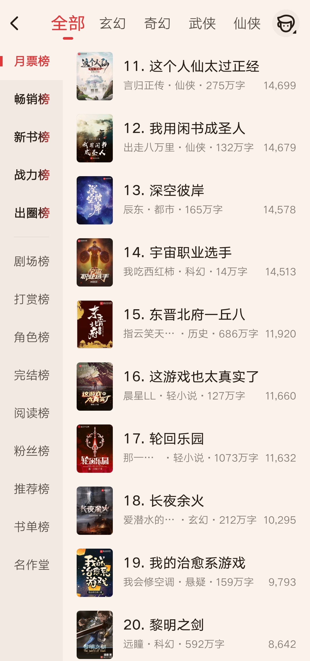 2019网游小说排行榜热门款免费完整章节错过亏大了赶紧收藏