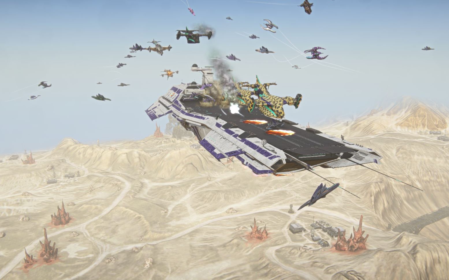 行星边际2到底有多疯狂？千人战场真能爽到飞起吗？