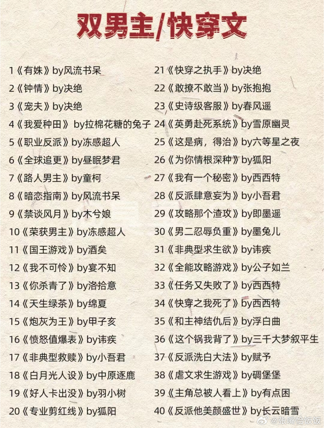 热门网游小说双男主排行榜推荐，全是精彩佳作！