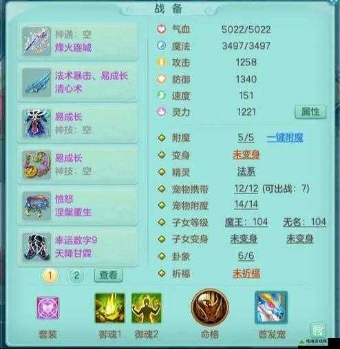 神武天魔怎么加点_暴力流实测数据_生存与输出抉择