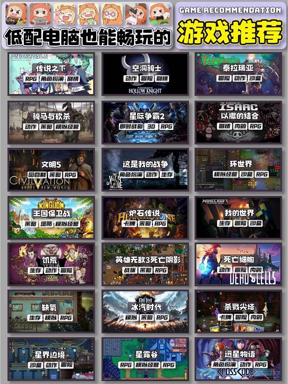 热门电脑游戏有哪些