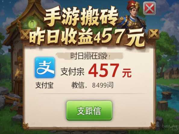 深度揭秘：那些让你手游搬砖轻松暴富的游戏