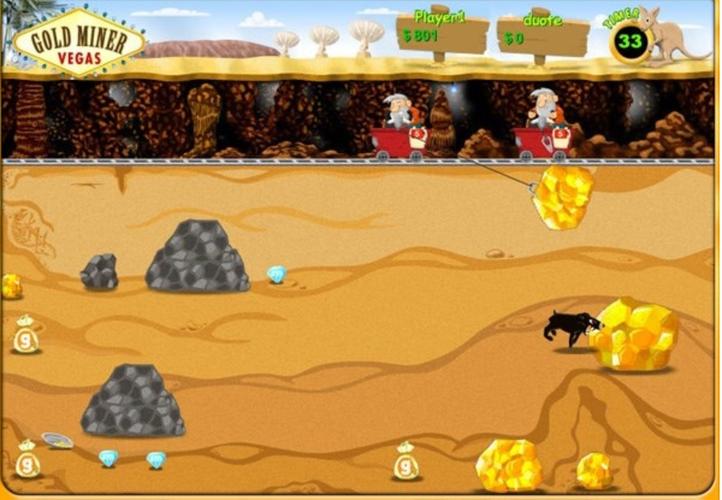 双人黄金矿工变态版怎么玩_高分技巧_隐藏道具获取攻略