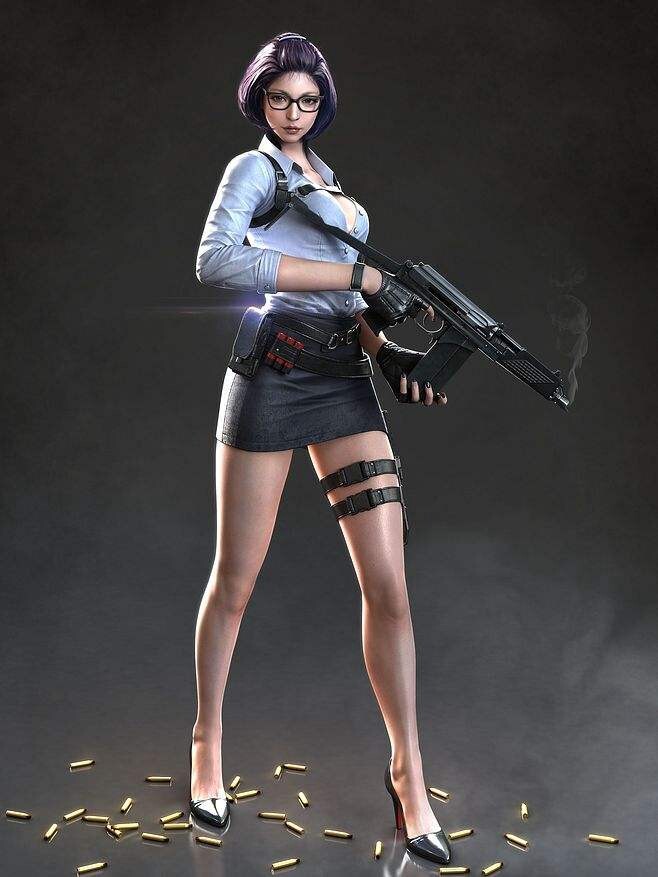 大家都在哪里找高质量的cf人物图片？角色透视图详解