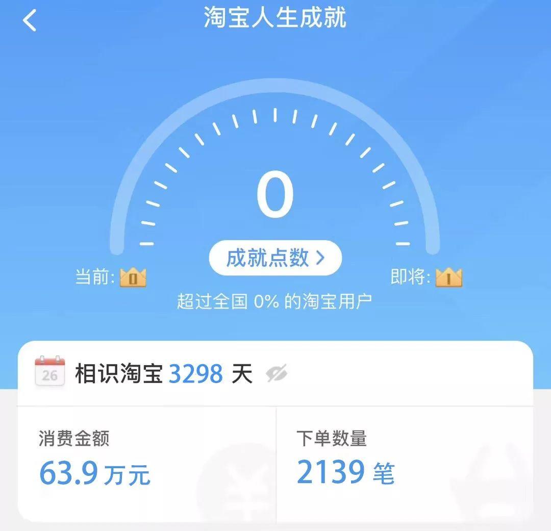 淘宝成就系统到底藏哪儿了？