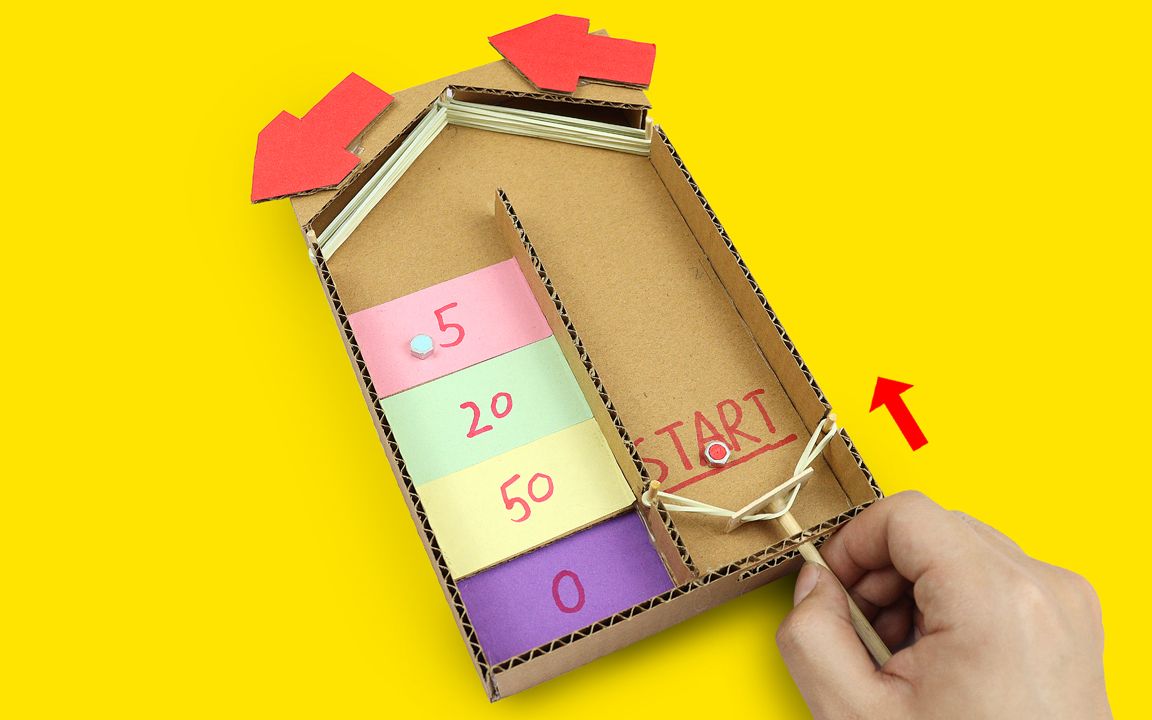 儿童手工纸折游戏机教程