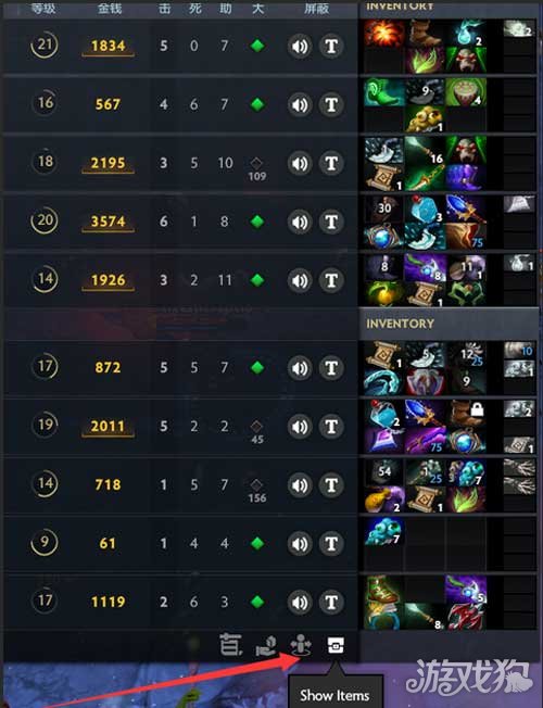 Dota各位置出装指南