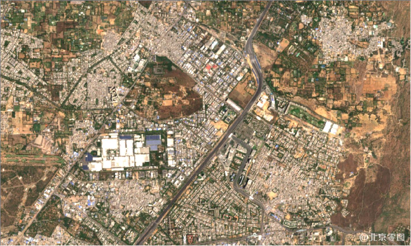 印度德里地图中文版下载_新德里卫星地图高清大图？