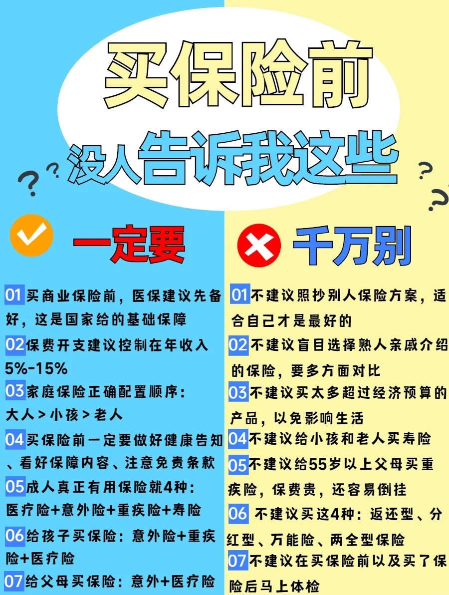 新手买什么保险比较好避坑指南？一篇讲透少走弯路