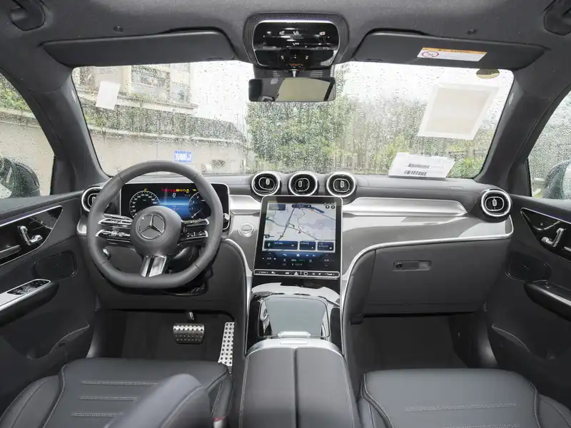 奔驰GLC轿跑中控全图