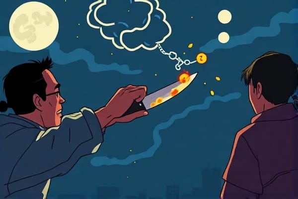 2025年梦见后背被插刀预示什么？双鱼座危机与3步破解法