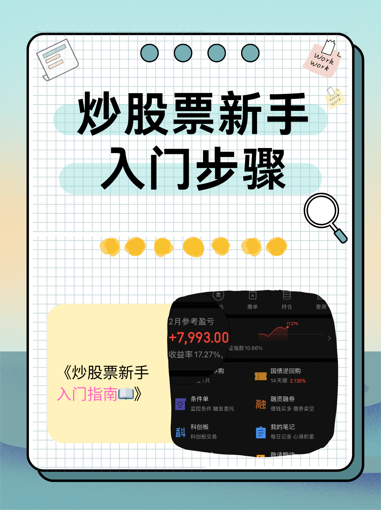【新手炒股入门步骤和方法】超实用！从开户到买入一看就懂的入门指南