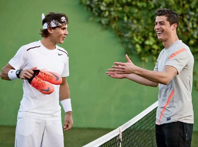 网球巨星为何给足球明星疯狂打call？