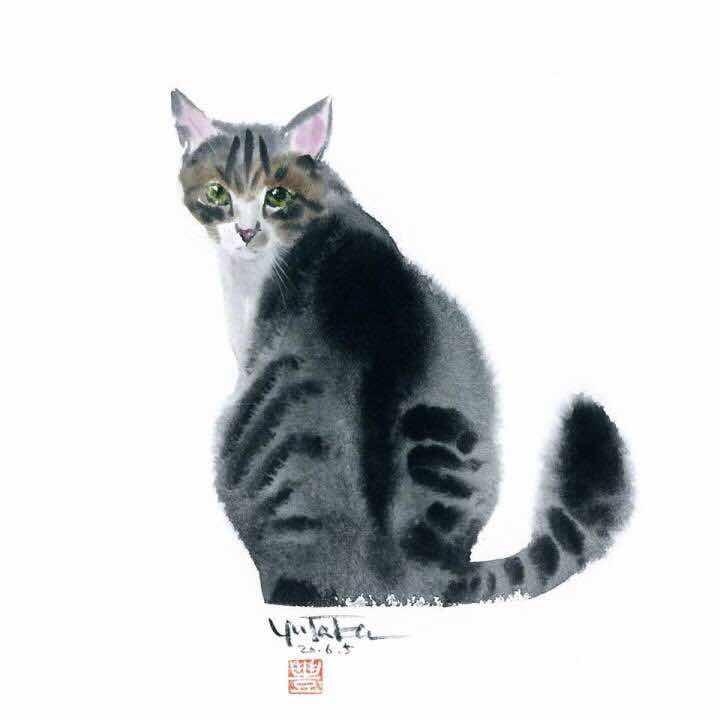 新手如何用一针一线绣出活灵活现的猫咪？