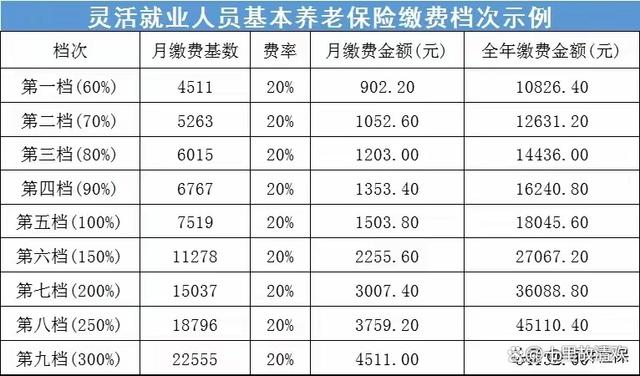 长沙灵活就业社保每月交多少钱2024？最低最高缴费金额汇总