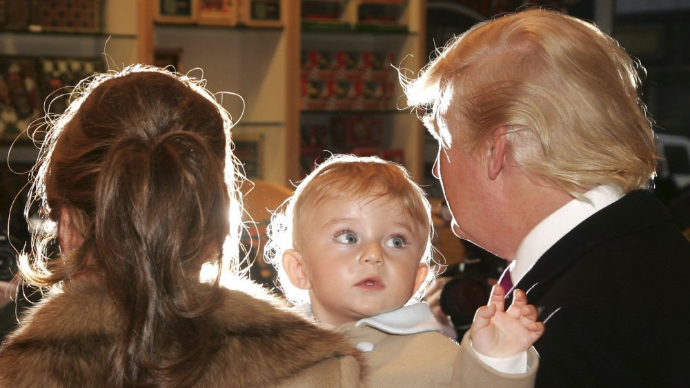 特朗普60岁生巴伦?老来得子背后藏何家族传承! 特朗普60岁生巴伦?老来得子背后藏何家族传承!