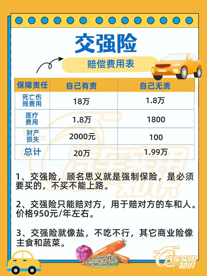交强险赔偿范围不包括什么？2025年金额细节，别忽视！