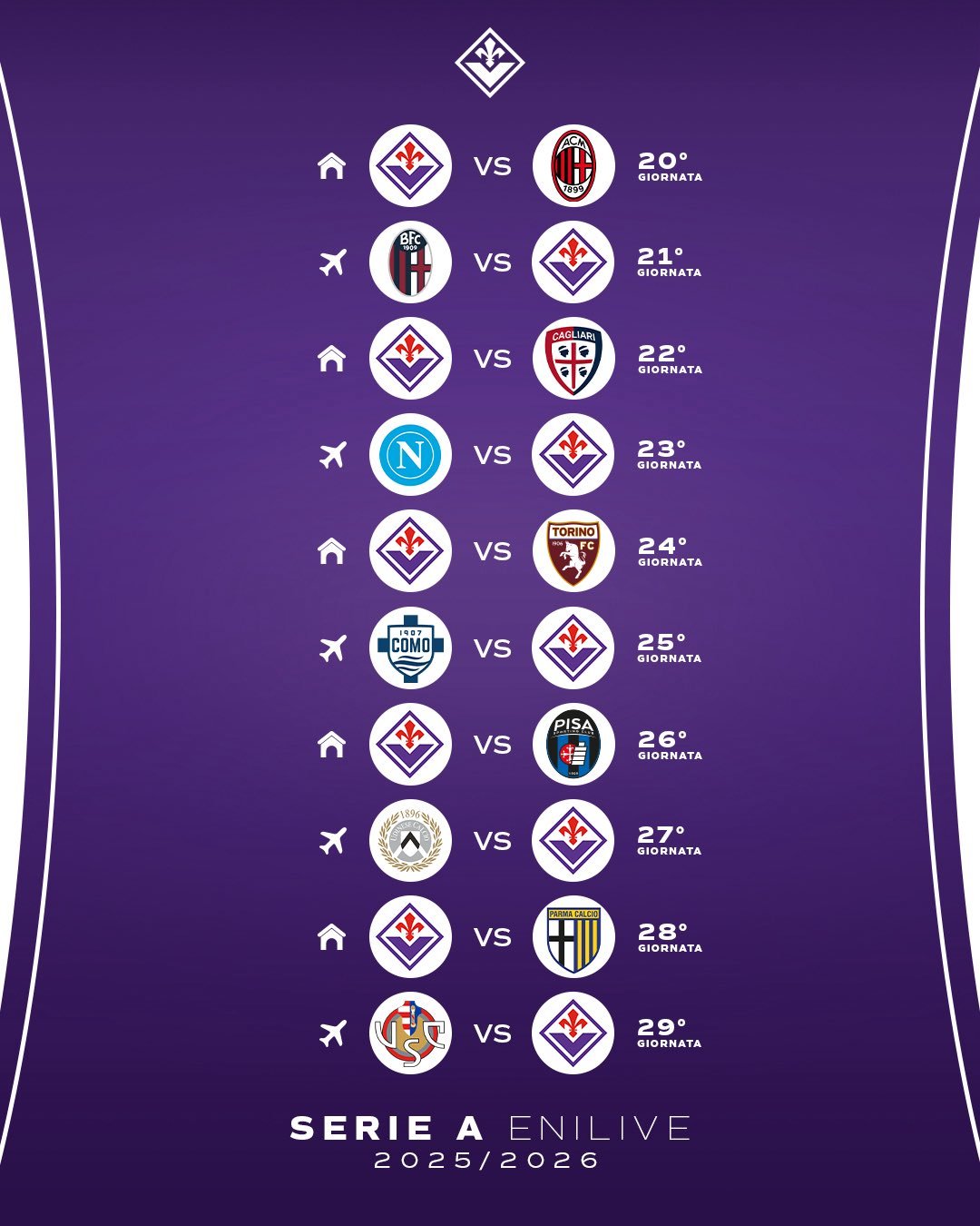 速看！今天意甲联赛对阵安排