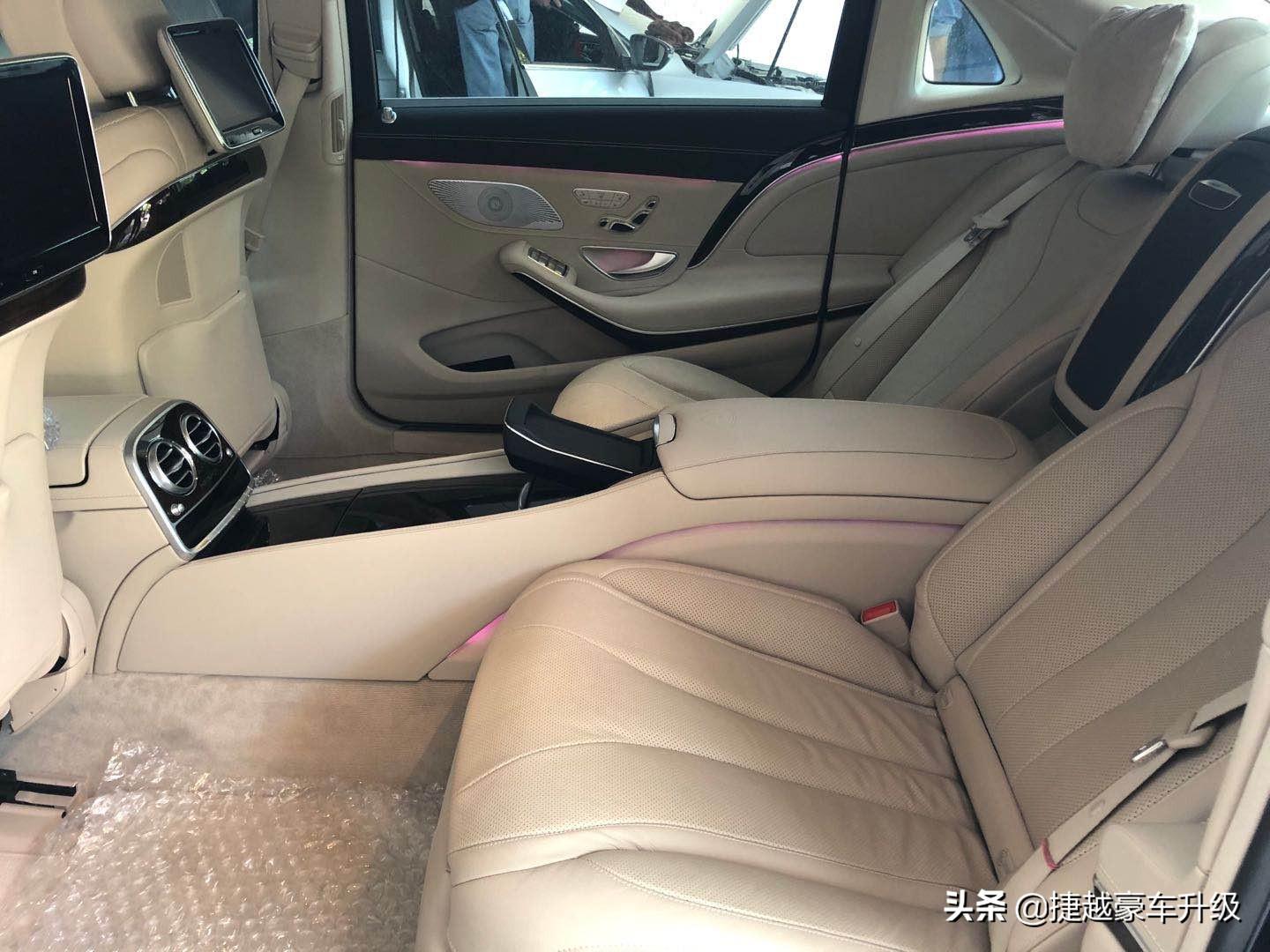 21款奔驰S400商务升级S450豪华配置看看改了什么