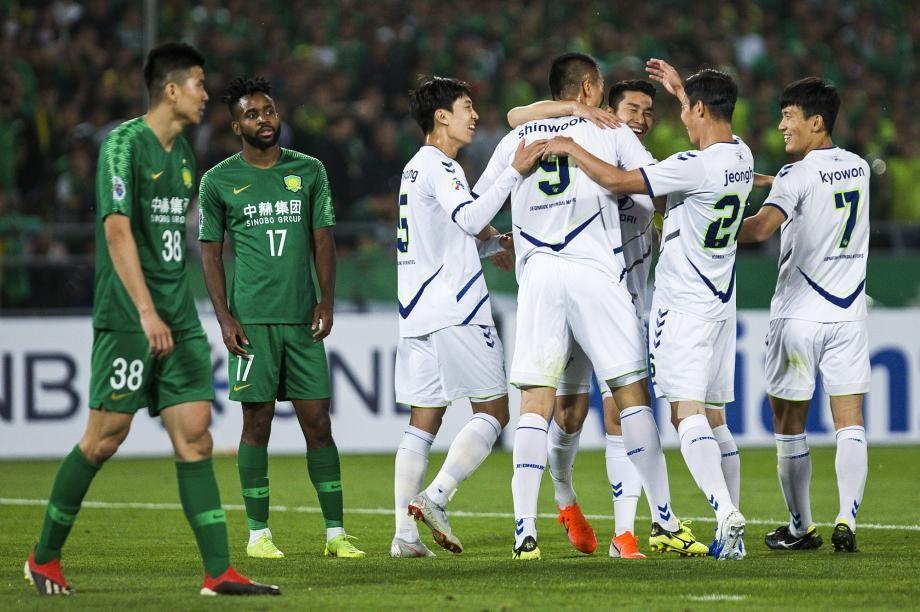 亚冠第二轮 中超三队全部输球