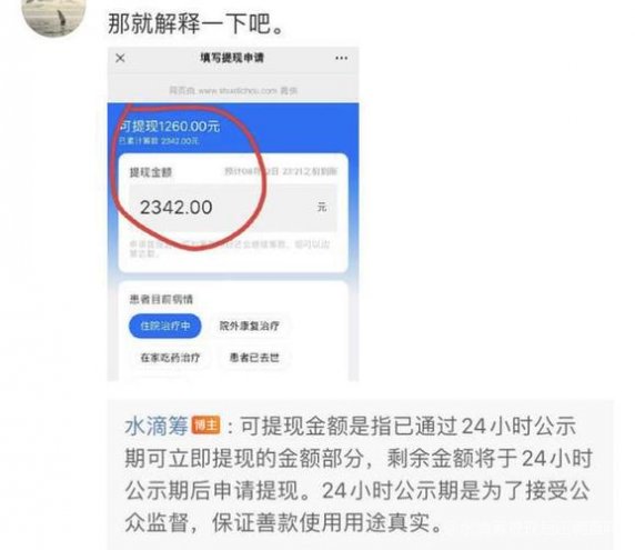 水滴筹提现后，钱到底流向了何处？一文揭秘！