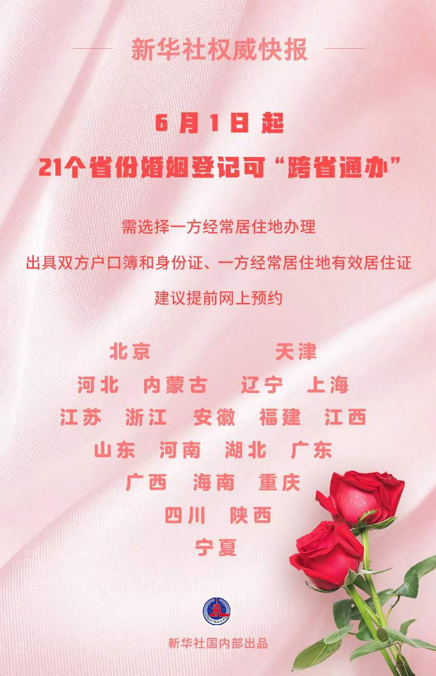 结婚登记联网了吗?现在异地办理这么简单! 结婚登记联网了吗?现在异地办理这么简单!