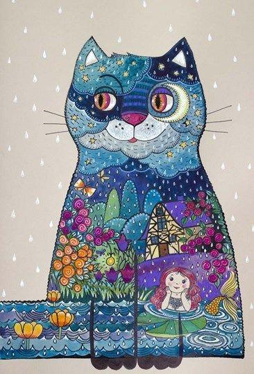 为什么你画的猫总像被门夹过? 为什么你画的猫总像被门夹过?