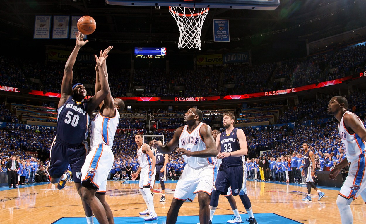 2013季后赛雷霆vs灰熊结果