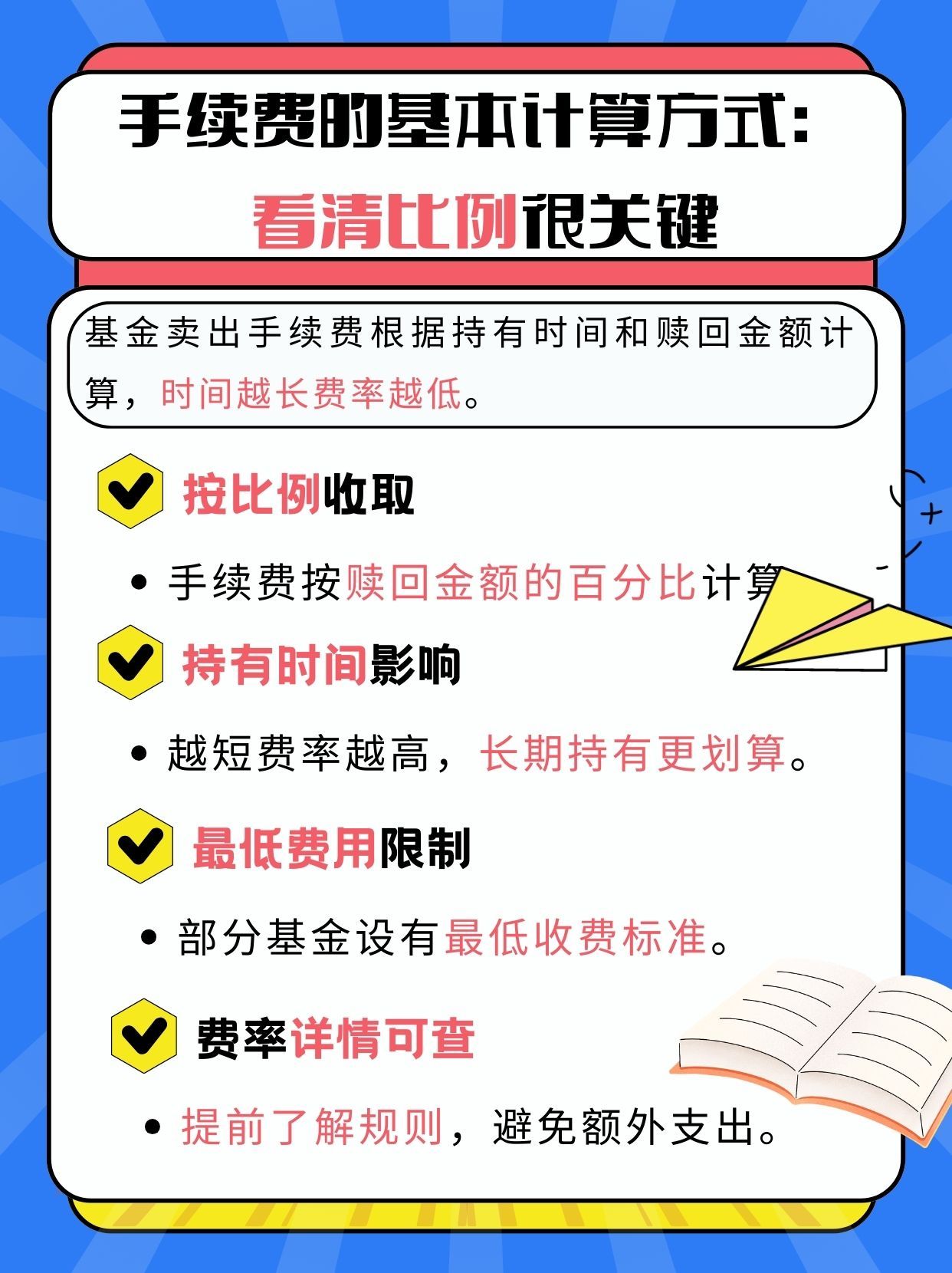 基金手续费怎么计算的？一看就懂，再也不用问别人了