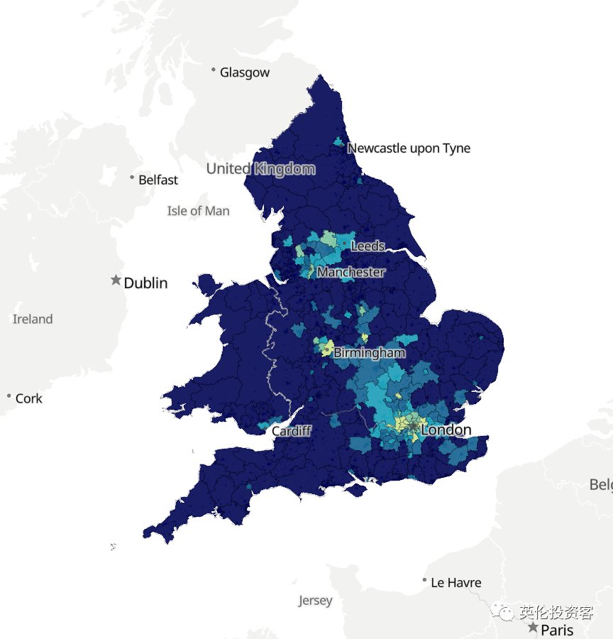 英国华人人口有多少？_主要集中在哪些城市？