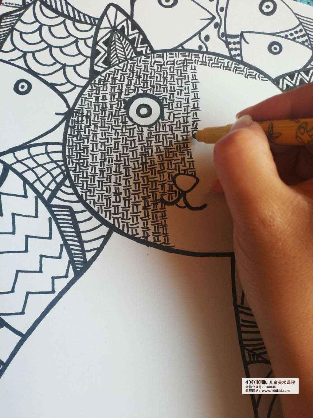 零基础也能画出超萌的猫咪线描画吗？