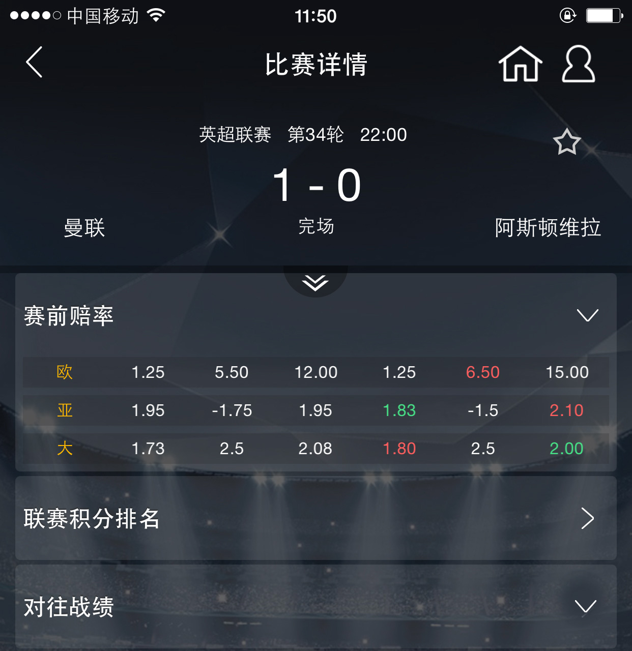 足球赛程平台app实时比分更新快的免费无广告还能设比赛提醒超贴心