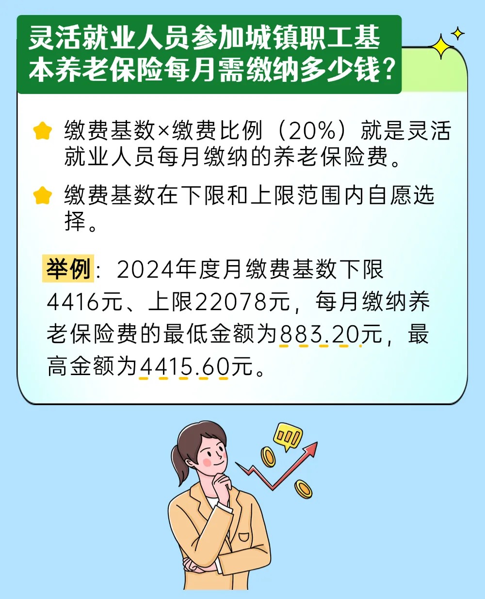 灵活就业人员养老保险费怎么算?缴费档次怎么选划算 灵活就业人员养老保险费怎么算?缴费档次怎么选划算