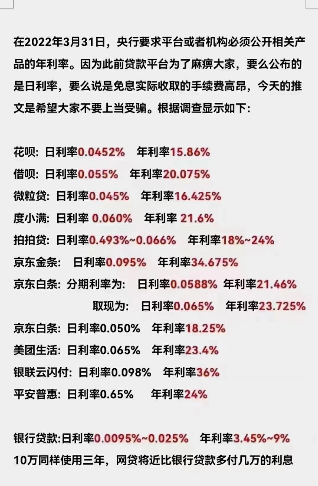 小贷宝利息高不高？具体利率和费用说明