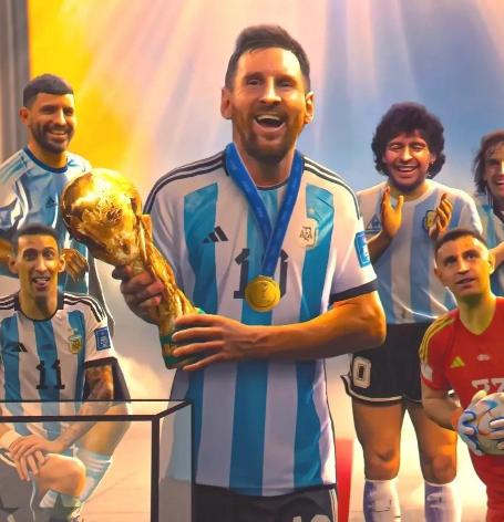 为什么梅西的图片总能刷爆朋友圈? 为什么梅西的图片总能刷爆朋友圈?