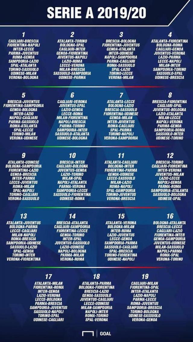 意甲停赛对赛程的影响，全在这解读！