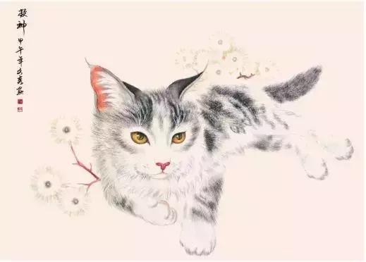 新手如何用一针一线绣出活灵活现的猫咪？