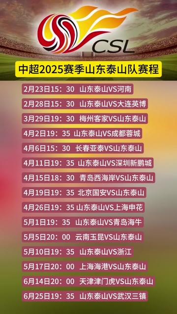 【2025中超比赛时间表最新】,掌握赛程,不错过每一场精彩对决 【2025中超比赛时间表最新】,掌握赛程,不错过每一场精彩对决
