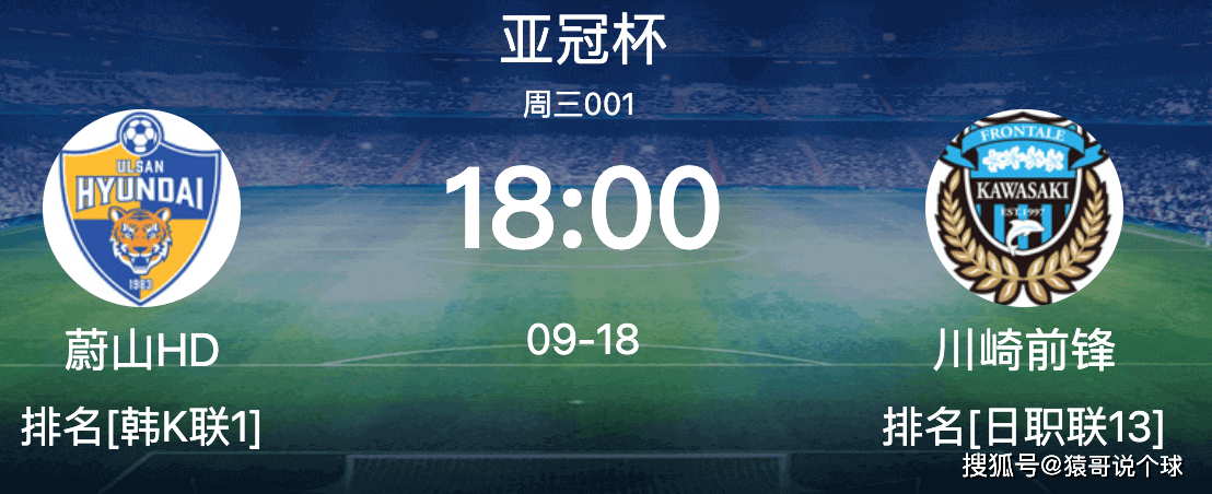 2021亚冠川崎与蔚山淘汰赛比分详情