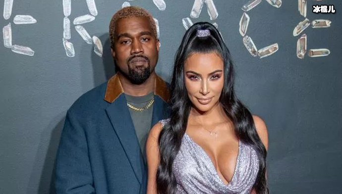 侃爷和卡戴珊的照片