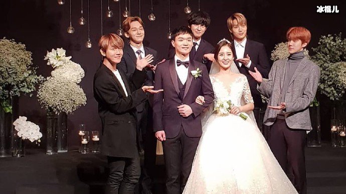 朴惠彬婚礼现场