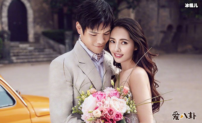 向佐郭碧婷结婚照