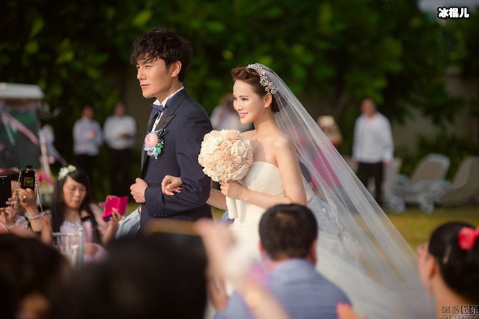 秦昊和伊能静的婚礼