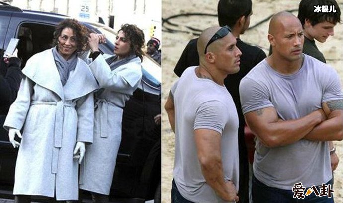 巨石强森与替身