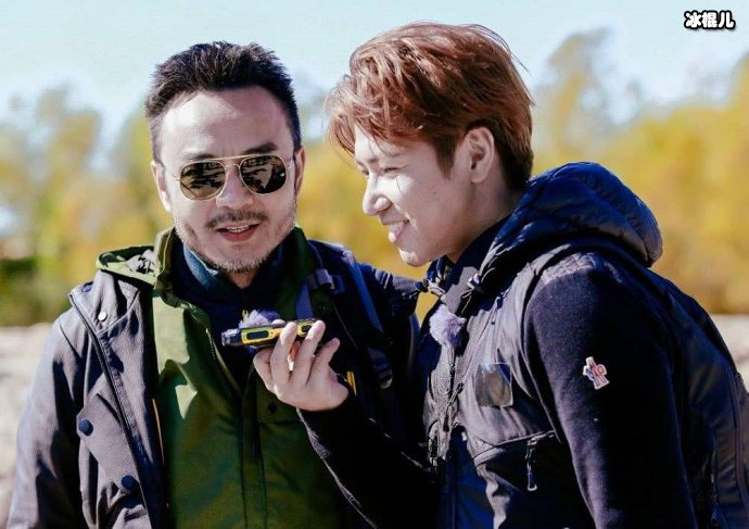 汪涵欧弟录制节目，在汪涵眼中，一直把欧弟当成自己的弟弟来照顾。