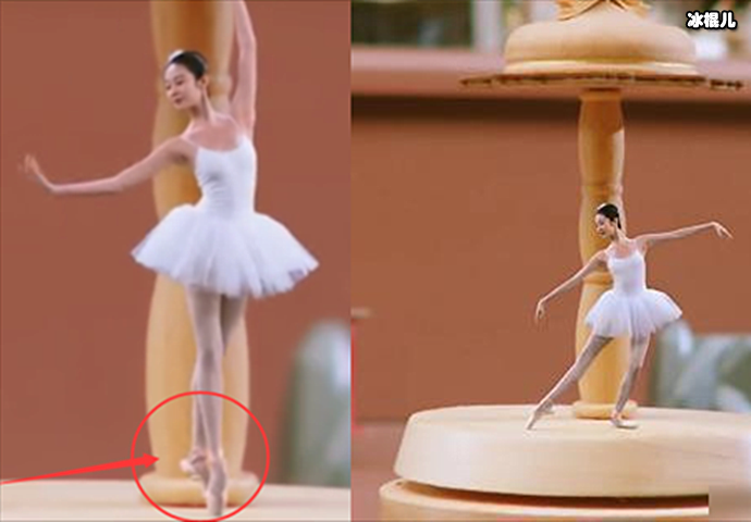 张艺凡跳芭蕾舞图片