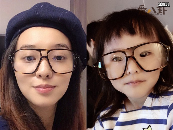 郑云灿和大女儿jojo