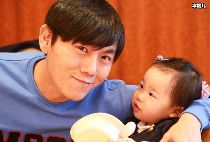 秦昊和女儿小米粒